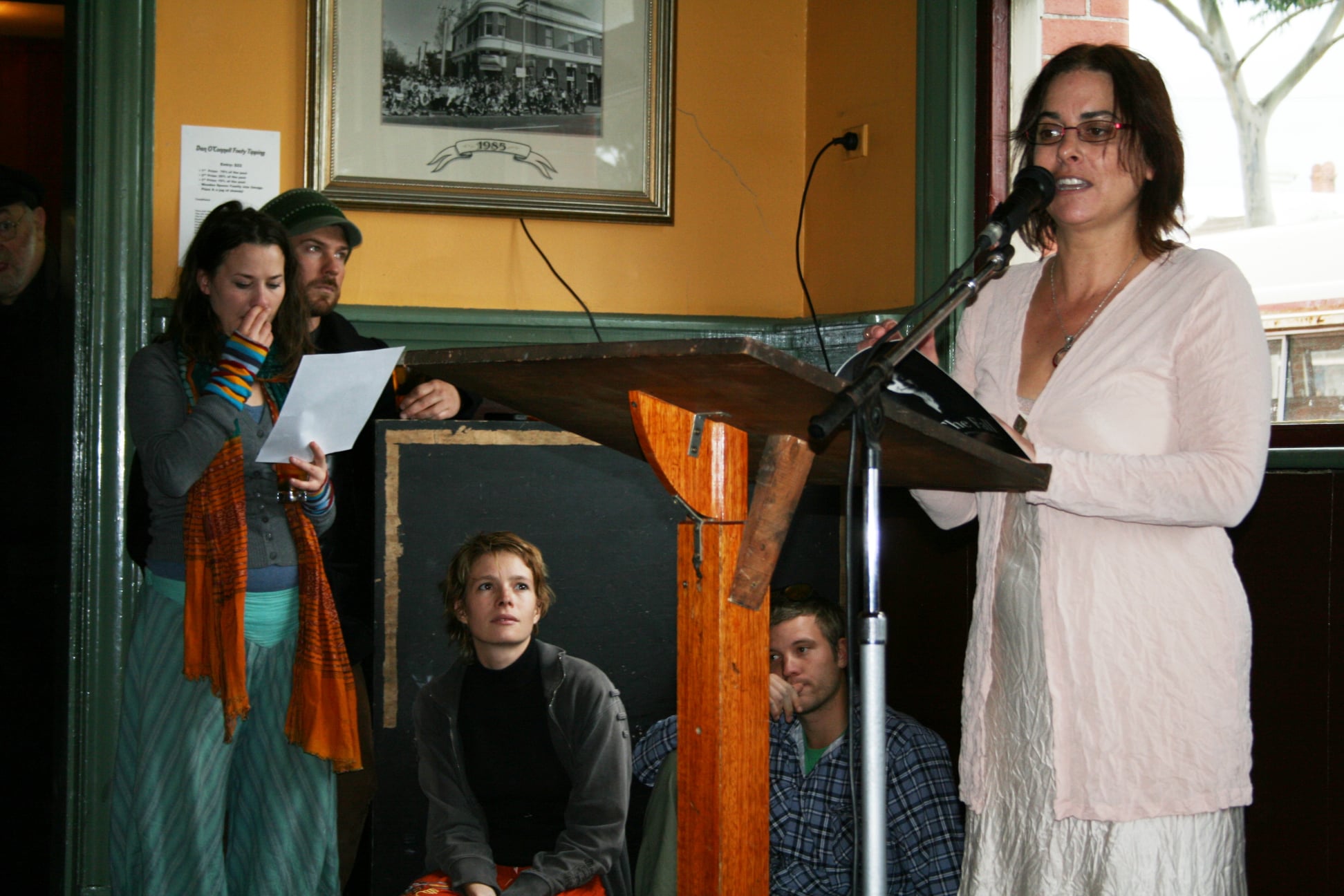Poet Reading Live
