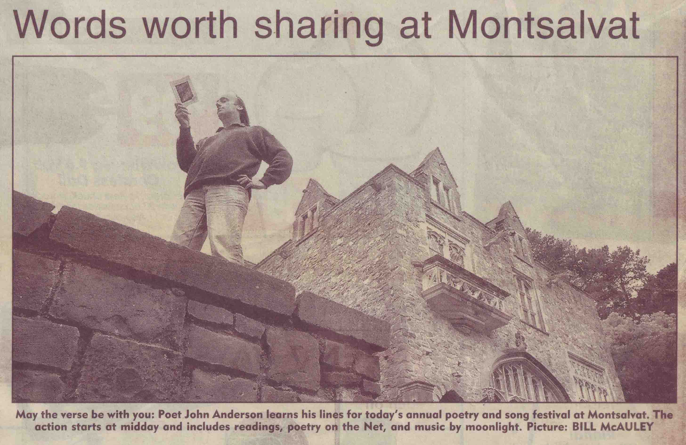 John Anderson at Monsalvat