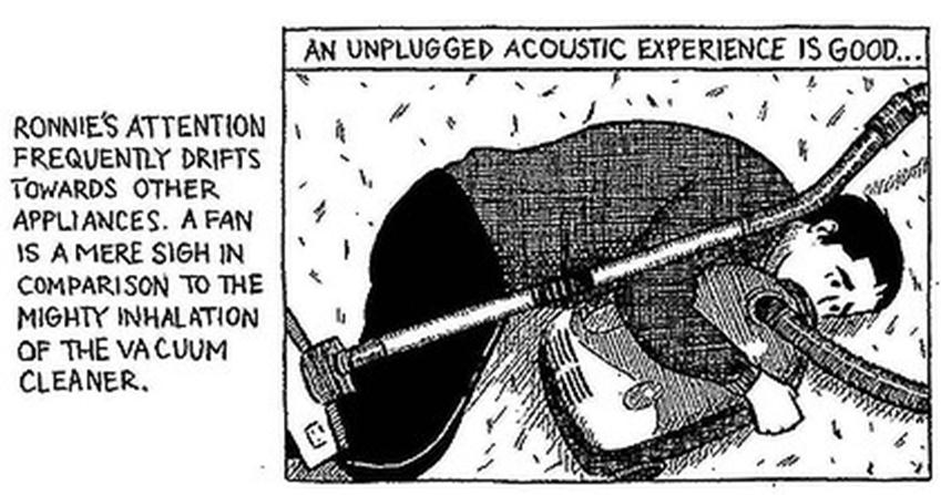 A panel from Mirranda Burton's Hidden