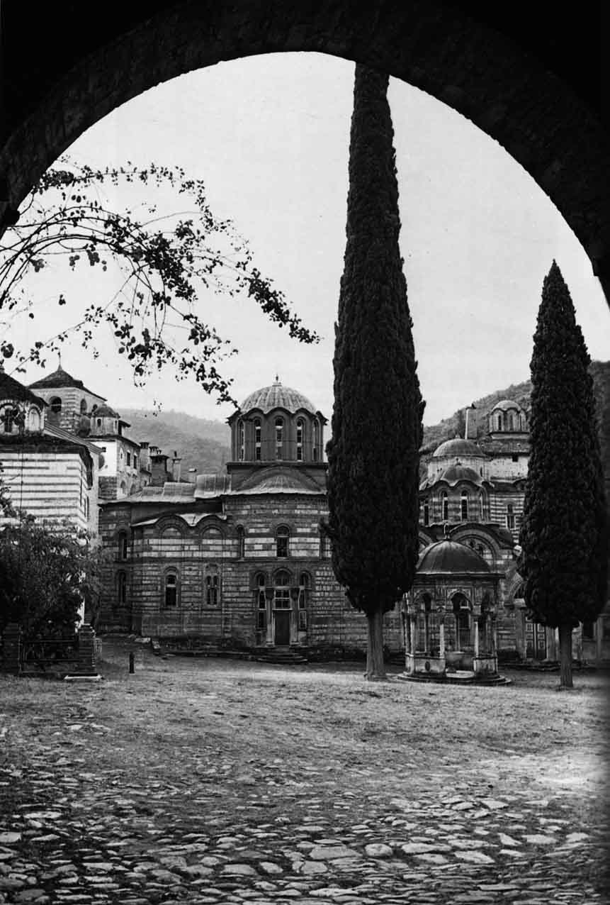 Homer Rieth 150 Motets image Greek monastery church