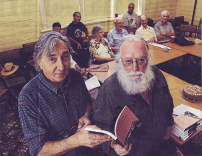 Homer Rieth and Kevin Pearson in the Wimmera Mail-Times